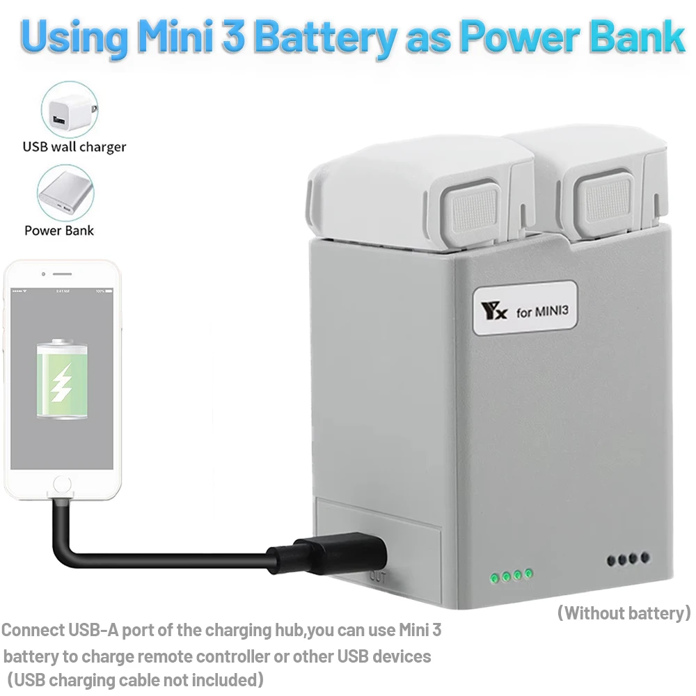 Двухканальное зарядное устройство с цифровым дисплеем и интеллектуальным управлением для DJI Mini 4 Pro/Mini 3 Pro, зарядный блок, внешний аккумулятор для дрона
Двухканальное зарядное устройство с цифровым дисплеем и интеллектуальным управлением для DJI Mini 4 Pro/Mini 3 Pro, зарядный блок, внешний аккумулятор для дрона