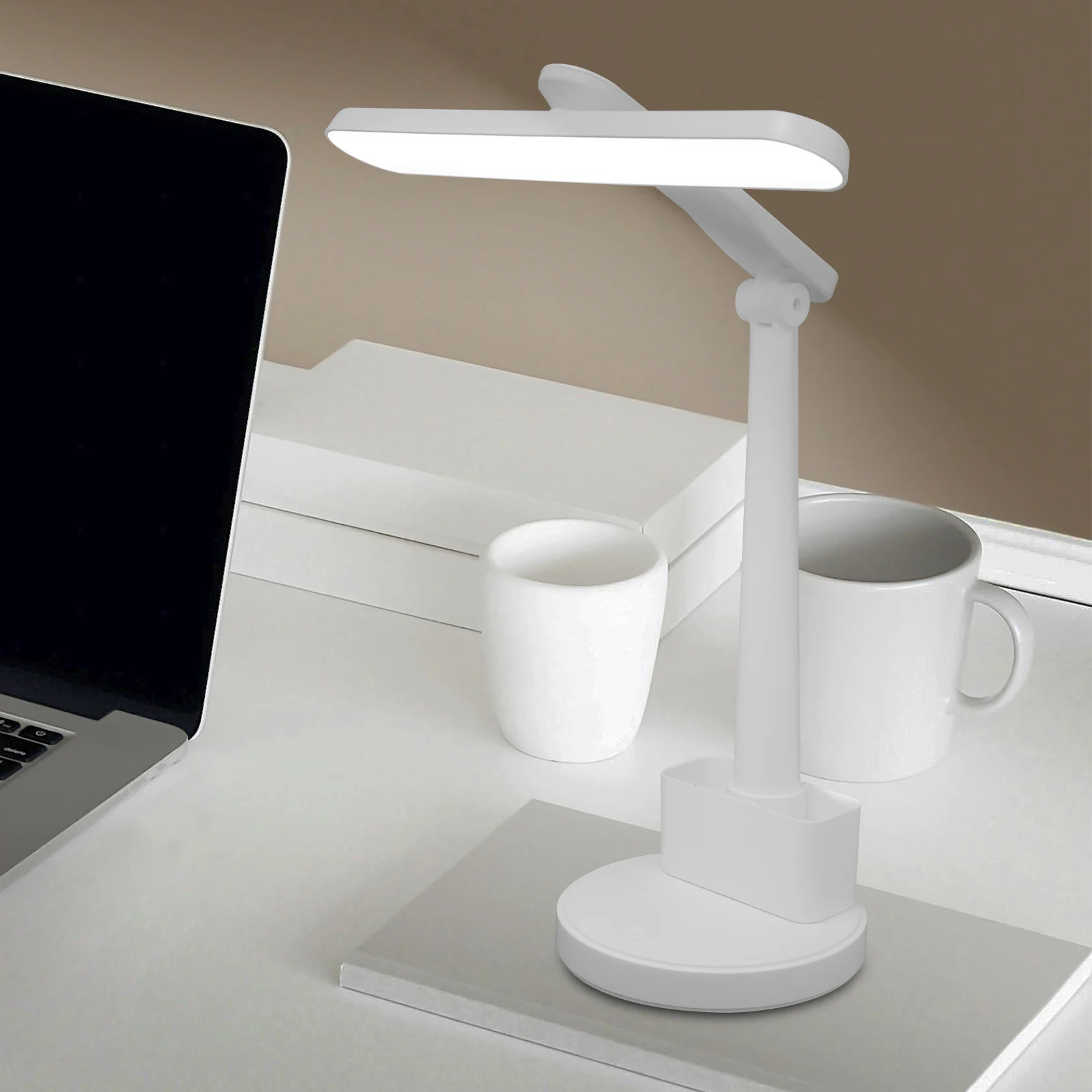 Rechargeable Desk Lamp XH4800 Eye Caring LED Light Office Bedroom Study Adjustable Brightness Color Wireless Table Lamps Small
Rechargeable Desk Lamp XH4800 Eye Caring LED Light Office Bedroom Study Adjustable Brightness Color Wireless Table Lamps Small