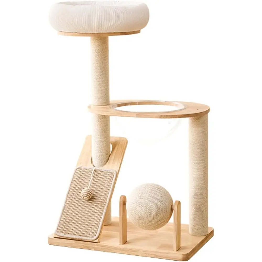 Прочная деревянная лазалка для кошек - компактный, износостойкий игровой центр для кошек, экономящий пространство в помещении
Прочная деревянная лазалка для кошек - компактный, износостойкий игровой центр для кошек, экономящий пространство в помещении