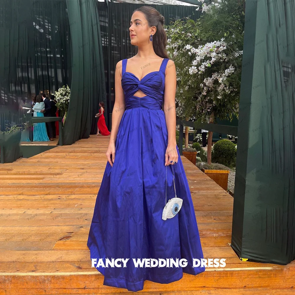 Fancy Elegant Blue Square Neck Evening Dress Sleeveless A Line Bridal Gown Saudi Arabia Floor Length Formal Occasion Dresses
Fancy Elegant Blue Square Neck Evening Dress Sleeveless A Line Bridal Gown Saudi Arabia Floor Length Formal Occasion Dresses