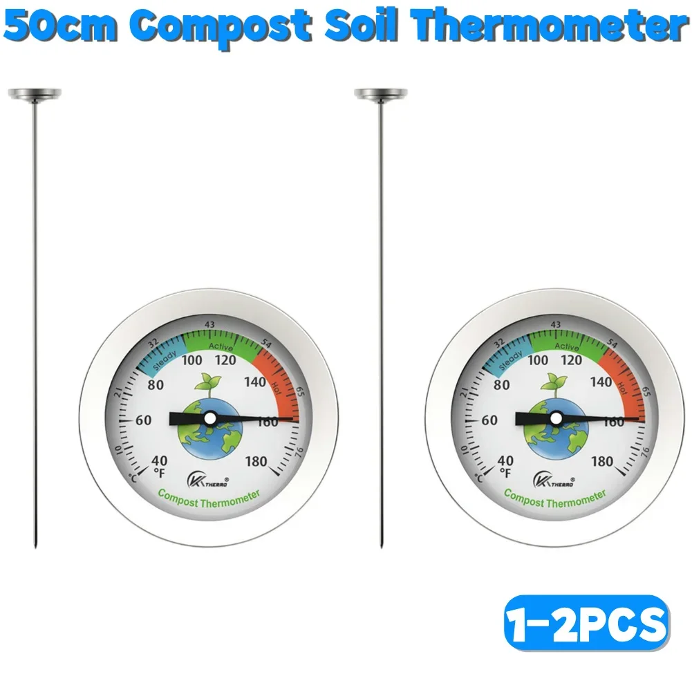 Нержавеющая сталь 50 см термометр для компостной почвы тестер датчик измерения температуры
Нержавеющая сталь 50 см термометр для компостной почвы тестер датчик измерения температуры