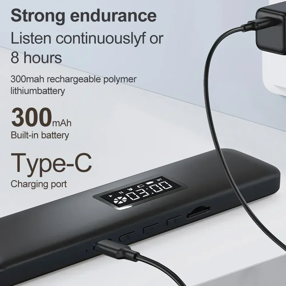 Pillow Bone Conduction Sound Box Rechargeable Wireless Stereo Soundbar White Bluetooth Speaker Under Noise Improve Sleep Pocket
Pillow Bone Conduction Sound Box Rechargeable Wireless Stereo Soundbar White Bluetooth Speaker Under Noise Improve Sleep Pocket