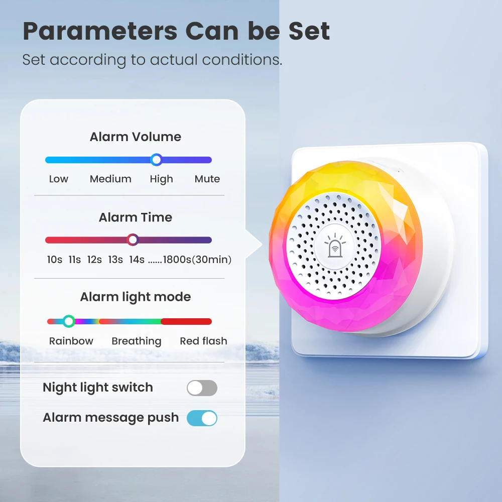Tuya WiFi Alert EU US UK Plug Home Security Burglar System for Vibration CO VOC PIR Presence Sensors Smart Life APP
Tuya WiFi Alert EU US UK Plug Home Security Burglar System for Vibration CO VOC PIR Presence Sensors Smart Life APP