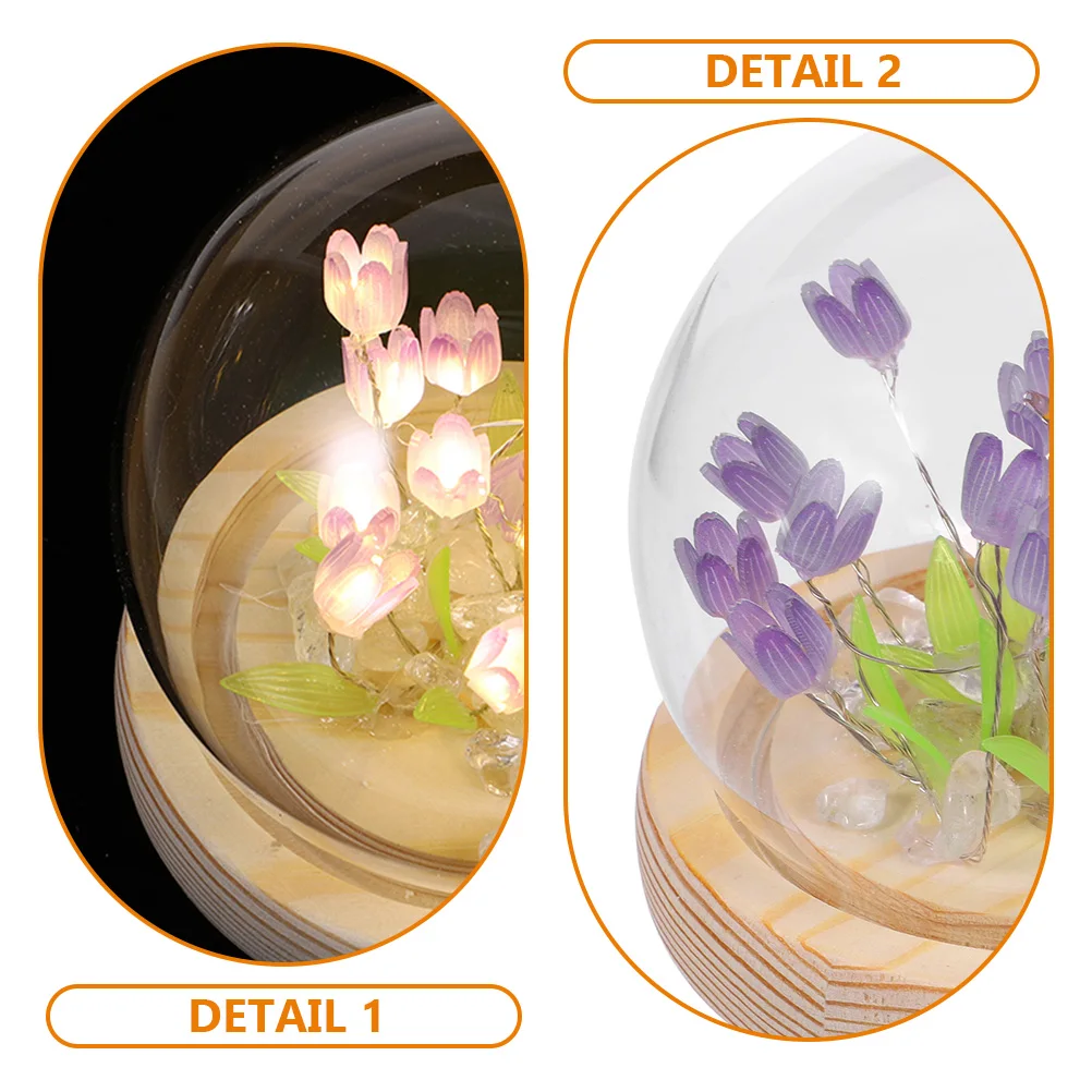 Tulip Night Light Lamps Kids Nite Decoration Unique Kit Infinite Flower Making Wooden Baby
Tulip Night Light Lamps Kids Nite Decoration Unique Kit Infinite Flower Making Wooden Baby