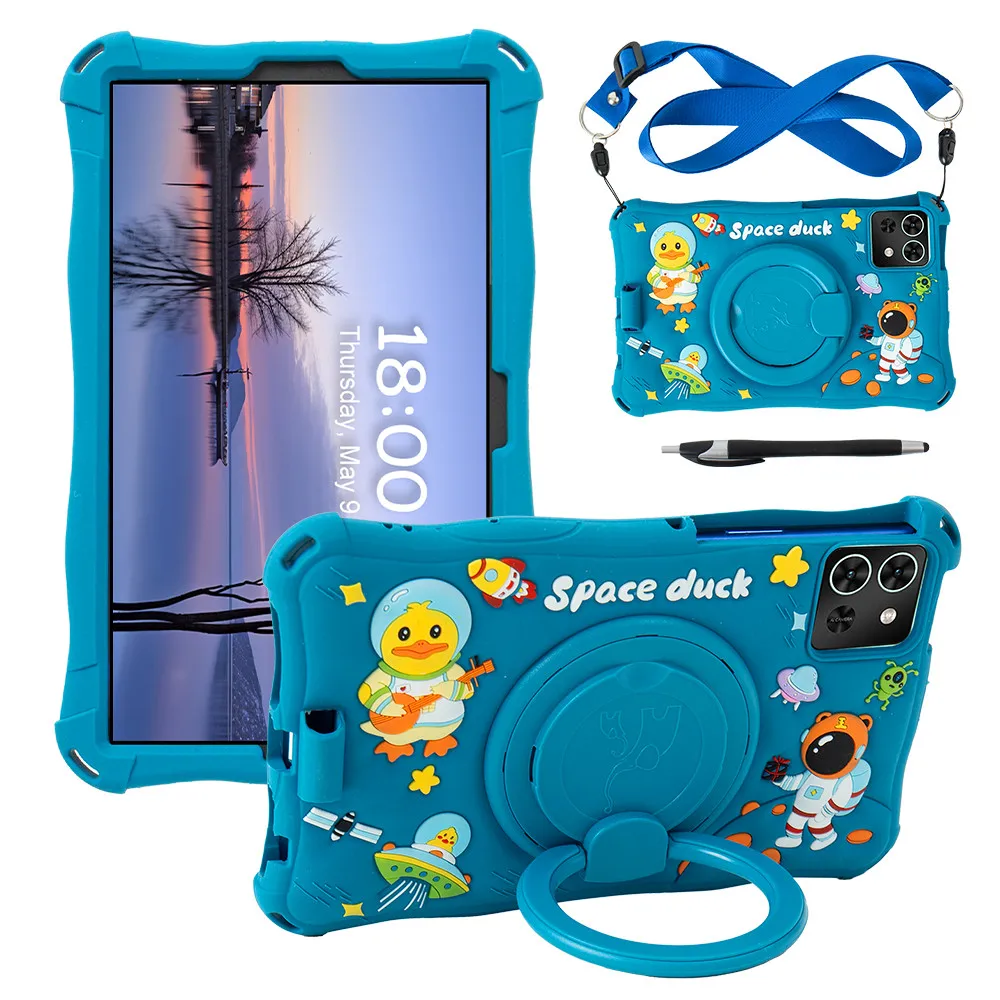 Soft Silicon Case for Samsung Galaxy Tab A7 Lite 8.7 Inch T225 T220 Cute Cartoon Rotating Stand Handle Tablet Cover With Lanyard
Soft Silicon Case for Samsung Galaxy Tab A7 Lite 8.7 Inch T225 T220 Cute Cartoon Rotating Stand Handle Tablet Cover With Lanyard