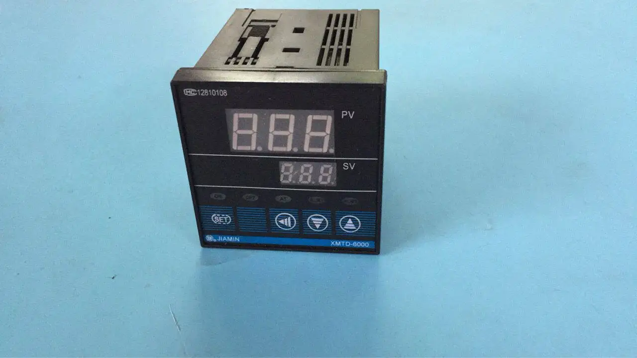 Jiamin, intelligent temperature controller, temperature controller, thermometer XMTD-6411/6412 PT100 indexing number K
Jiamin, intelligent temperature controller, temperature controller, thermometer XMTD-6411/6412 PT100 indexing number K