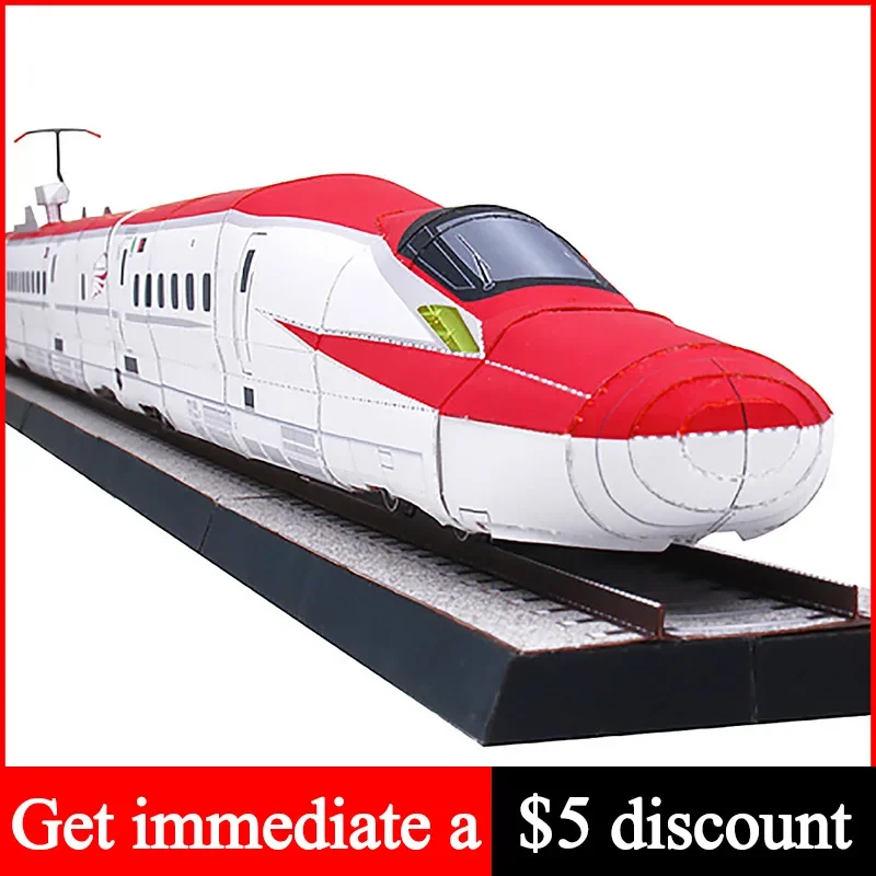 Серия Shinkansen E6 Komachi, реалистичная версия, поезд, локомотивы, 3D бумажная модель ручной работы, рукоделие, сделай сам, игрушки для рукоделия для взрослых ZX-054
Серия Shinkansen E6 Komachi, реалистичная версия, поезд, локомотивы, 3D бумажная модель ручной работы, рукоделие, сделай сам, игрушки для рукоделия для взрослых ZX-054