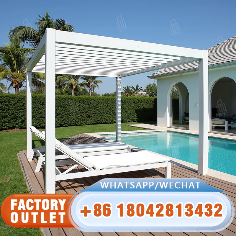 Customizable Aluminum Garden Gazebo for Outdoor Events US Factory Direct High Quality Pergola
Customizable Aluminum Garden Gazebo for Outdoor Events US Factory Direct High Quality Pergola