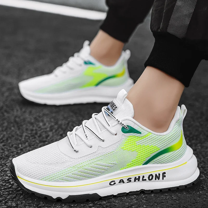 Men's Shoes Sports Running Shoes Mesh Surface Breathable Men's Shoes New Flying Woven Breathable Casual Shoes
Men's Shoes Sports Running Shoes Mesh Surface Breathable Men's Shoes New Flying Woven Breathable Casual Shoes