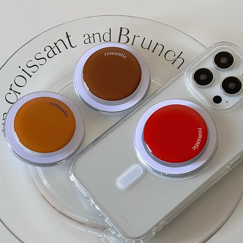 Корейский милый круглый магнитный держатель Grip Tok Griptok, подставка для телефона, поддержка iPhone Samsung, Pad Magsafe Smart Tok 
Корейский милый круглый магнитный держатель Grip Tok Griptok, подставка для телефона, поддержка iPhone Samsung, Pad Magsafe Smart Tok