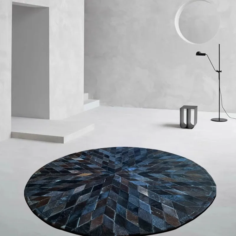 Black Real Cowhide Rug Genuine Cows Skin Fur Round Shaped Carpet for Living Room Bedroom Decor Sofa Home Study Table Floor Mat
Black Real Cowhide Rug Genuine Cows Skin Fur Round Shaped Carpet for Living Room Bedroom Decor Sofa Home Study Table Floor Mat