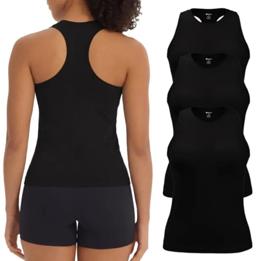 3 Pack Workout Tank Tops for Women Seamless Racerback Athletic Running Tops Crew Neck Sleeveless Gym Yoga Shirts
3 Pack Workout Tank Tops for Women Seamless Racerback Athletic Running Tops Crew Neck Sleeveless Gym Yoga Shirts