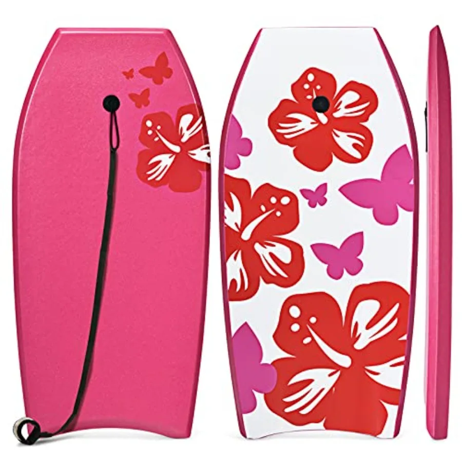 Bodyboard for beach use, EPS core with XPE deck HDPE slick bottom in blue, lightweight design with adjustable wrist leash, 33/3
Bodyboard for beach use, EPS core with XPE deck HDPE slick bottom in blue, lightweight design with adjustable wrist leash, 33/3