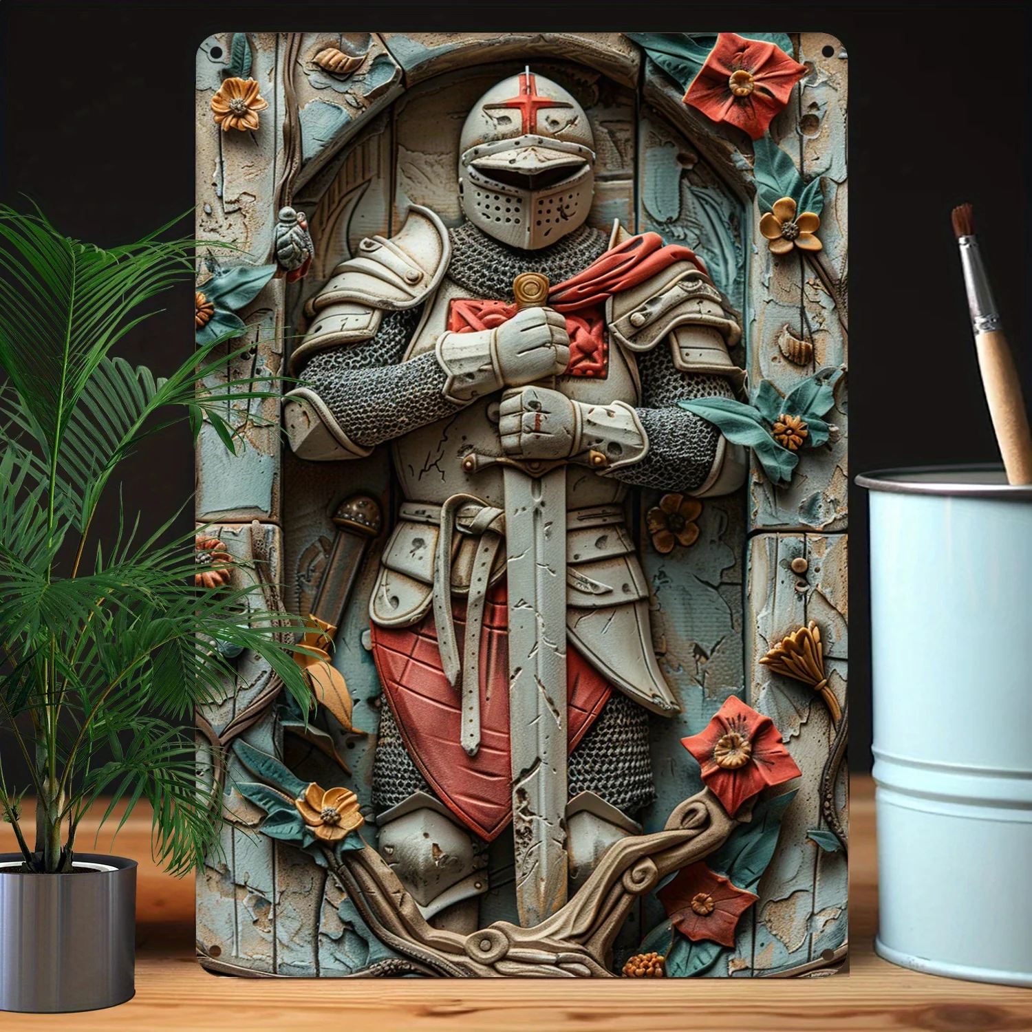 Wall Art for Home and Office Decor, Durable High-Relief Aluminum Artwork for Indoor/Outdoor Decoration, Single Piece
Wall Art for Home and Office Decor, Durable High-Relief Aluminum Artwork for Indoor/Outdoor Decoration, Single Piece