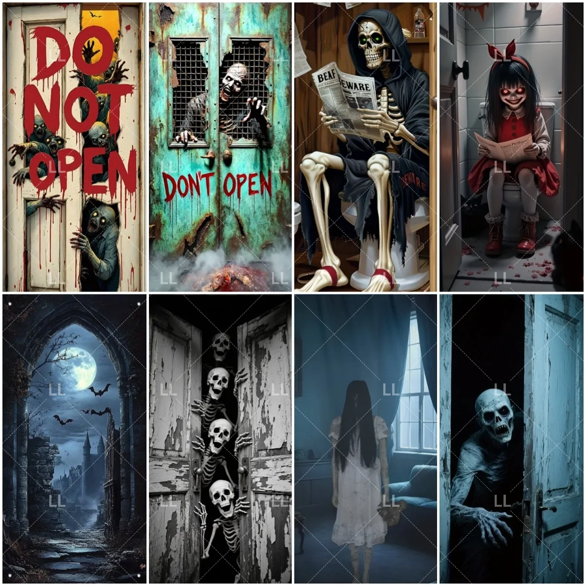 Halloween Photography Background Bloody Awful Door Curtain Banner Outdoor House Party Decoration Skeleton Pumpkin Backdrop Props
Halloween Photography Background Bloody Awful Door Curtain Banner Outdoor House Party Decoration Skeleton Pumpkin Backdrop Props