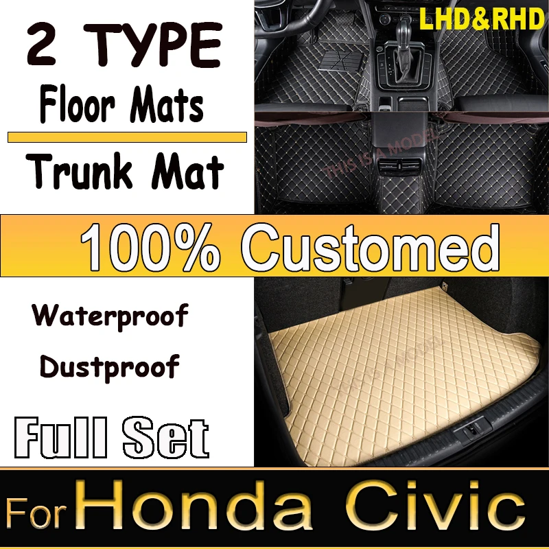 Car Floor Mats For Honda Civic 2022-2023 Custom Auto Foot Pads Automobile Carpet Cover accessories
Car Floor Mats For Honda Civic 2022-2023 Custom Auto Foot Pads Automobile Carpet Cover accessories