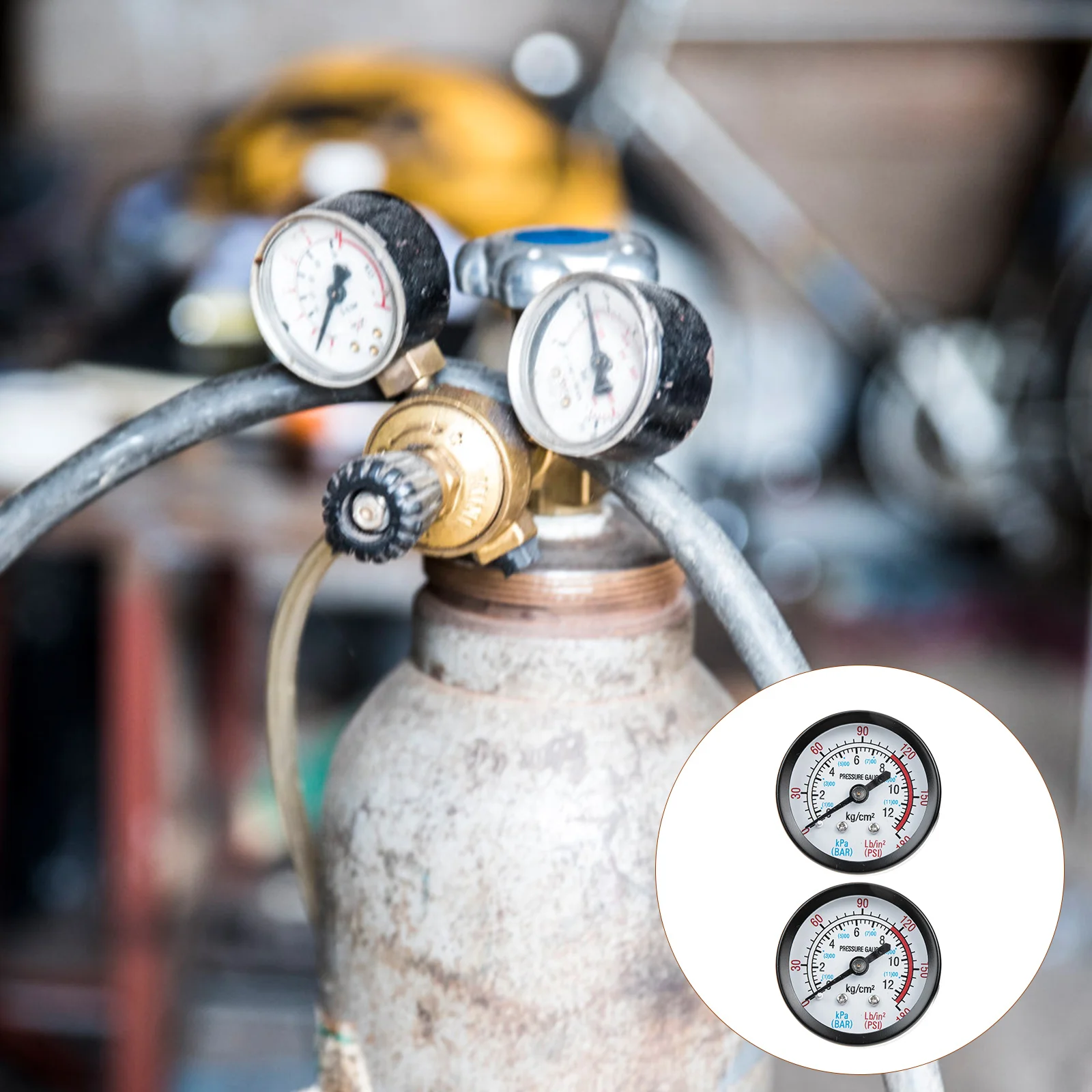 2 Pcs Air Compressors Pressure Measuring Device Oil Gauge Number White Tank Testing Tool Plumbing
2 Pcs Air Compressors Pressure Measuring Device Oil Gauge Number White Tank Testing Tool Plumbing
