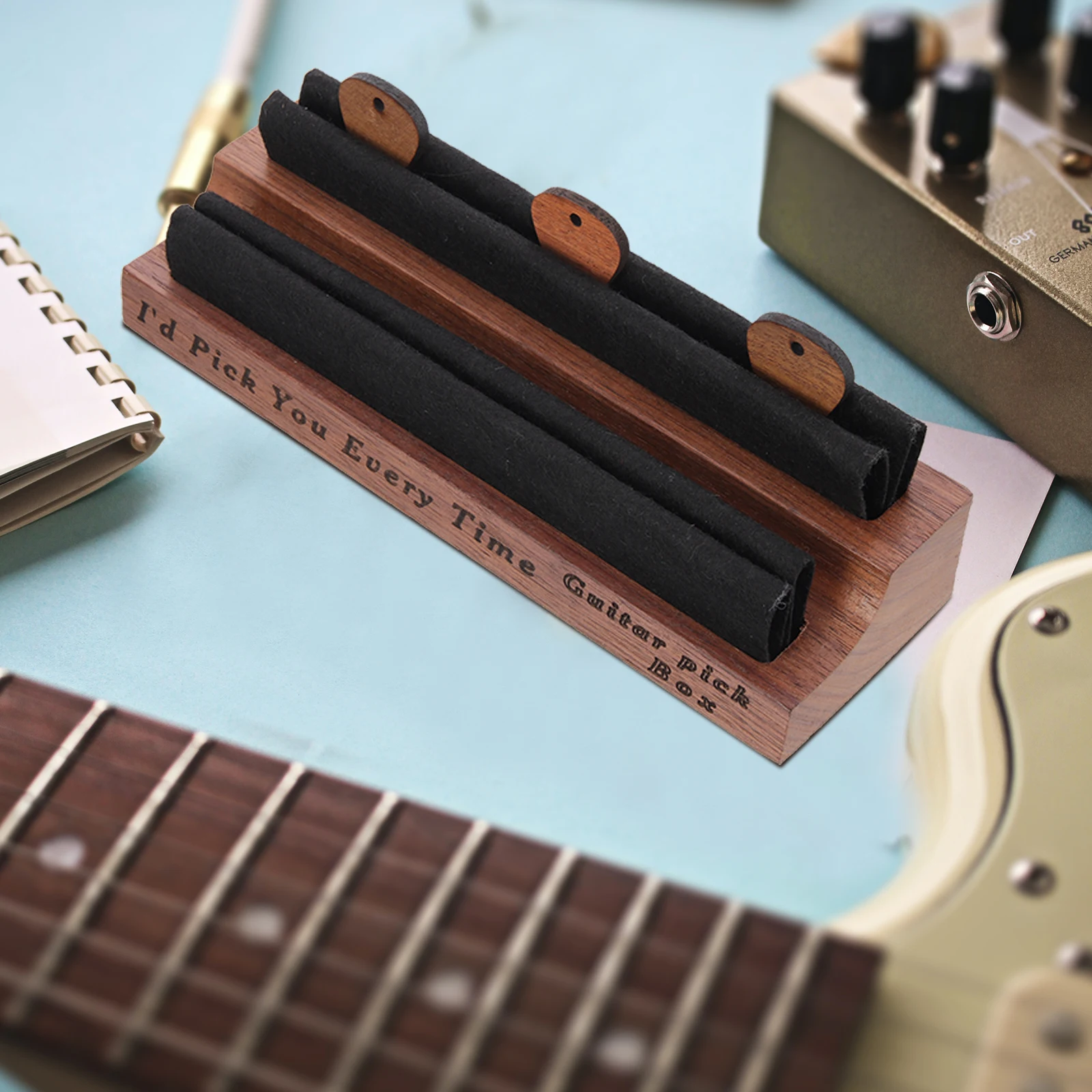 Wooden Guitar Storage Display Case Thick Picks Rack Holders Ukulele Accessories Smooth Surface Clean Edges
Wooden Guitar Storage Display Case Thick Picks Rack Holders Ukulele Accessories Smooth Surface Clean Edges