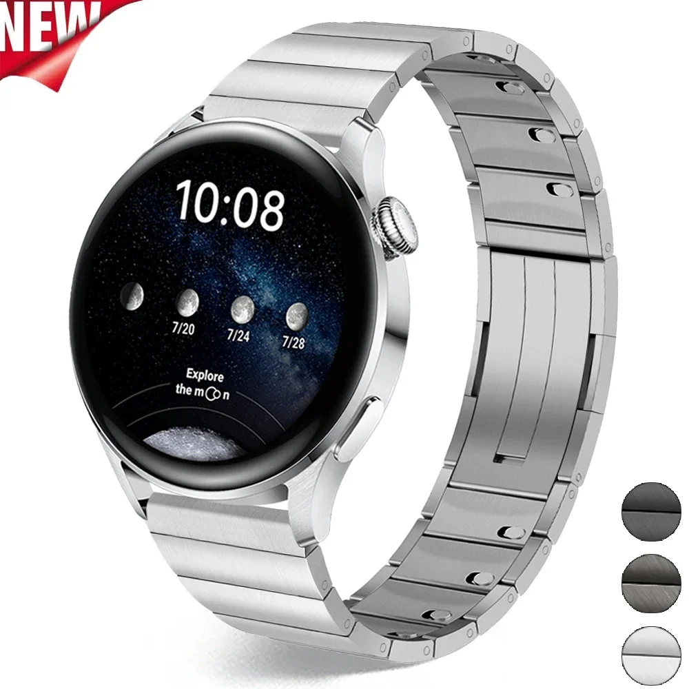 22mm Stainless Steel Luxury Band for Huawei Watch GT5/4 46mm Men Strap For HUAWEI GT5/3 Pro 46MM WATCH 4 4Pro Quick Fit Bracelet
22mm Stainless Steel Luxury Band for Huawei Watch GT5/4 46mm Men Strap For HUAWEI GT5/3 Pro 46MM WATCH 4 4Pro Quick Fit Bracelet