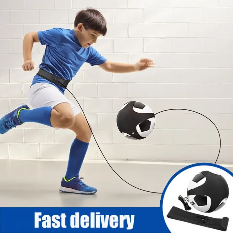 Rebound Design Football Training Belt Soccer Ball Kicking Trainer Portable For Adults Kids Ball Control Skill Training Equipment
Rebound Design Football Training Belt Soccer Ball Kicking Trainer Portable For Adults Kids Ball Control Skill Training Equipment