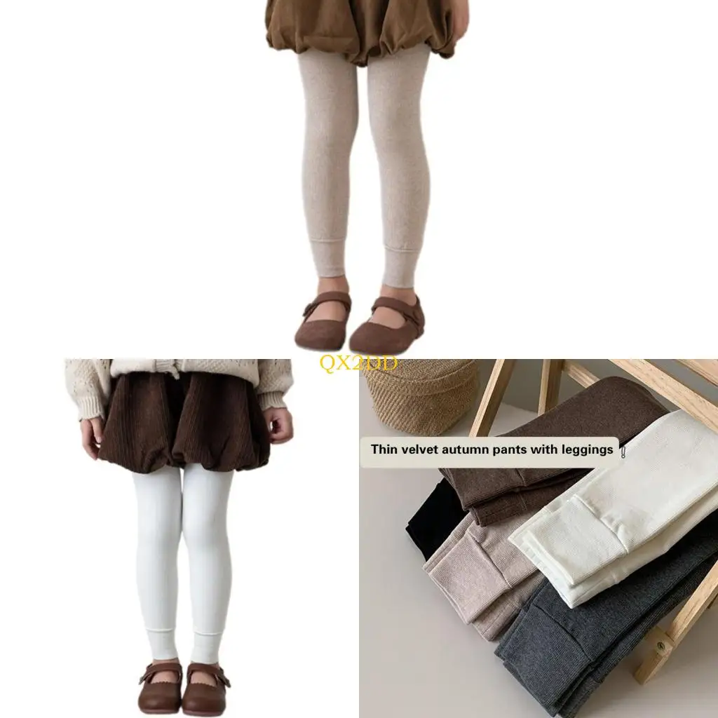QX2D Autumn Essential Soft Touches Leggings for Kids Children Soft Comfortable Warm Trousers Excellent for each day Comfort
QX2D Autumn Essential Soft Touches Leggings for Kids Children Soft Comfortable Warm Trousers Excellent for each day Comfort