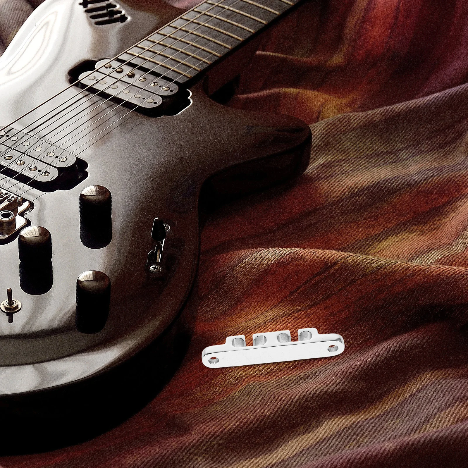 Electric Bass String Compressor 6-String Gold Metal Accessories Stable Locking Mechanism Easy Installation Compatible Models
Electric Bass String Compressor 6-String Gold Metal Accessories Stable Locking Mechanism Easy Installation Compatible Models