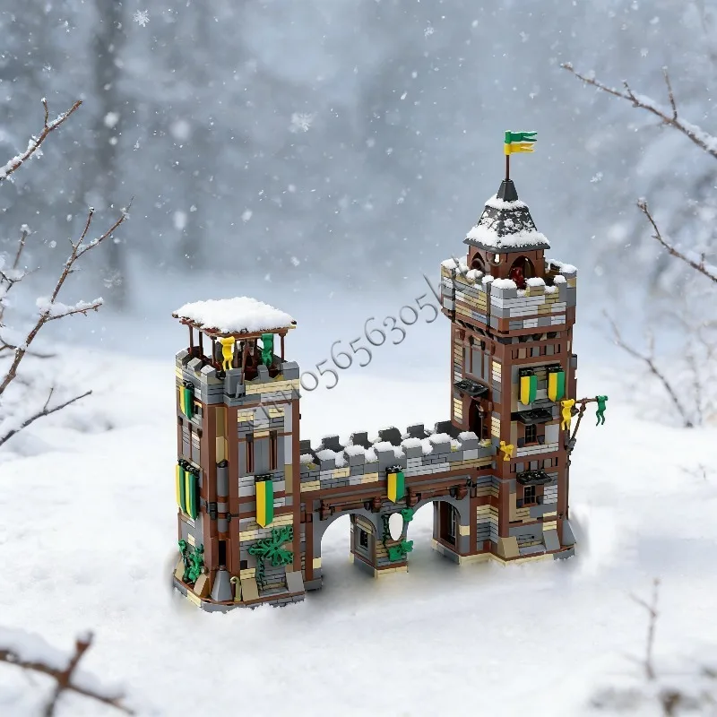 4577 Parts Customized MOC Medieval Castlearch Bridge Model Building DIY Blocks Brick Assembly Toy Popular Holiday Gifts For Kids
4577 Parts Customized MOC Medieval Castlearch Bridge Model Building DIY Blocks Brick Assembly Toy Popular Holiday Gifts For Kids