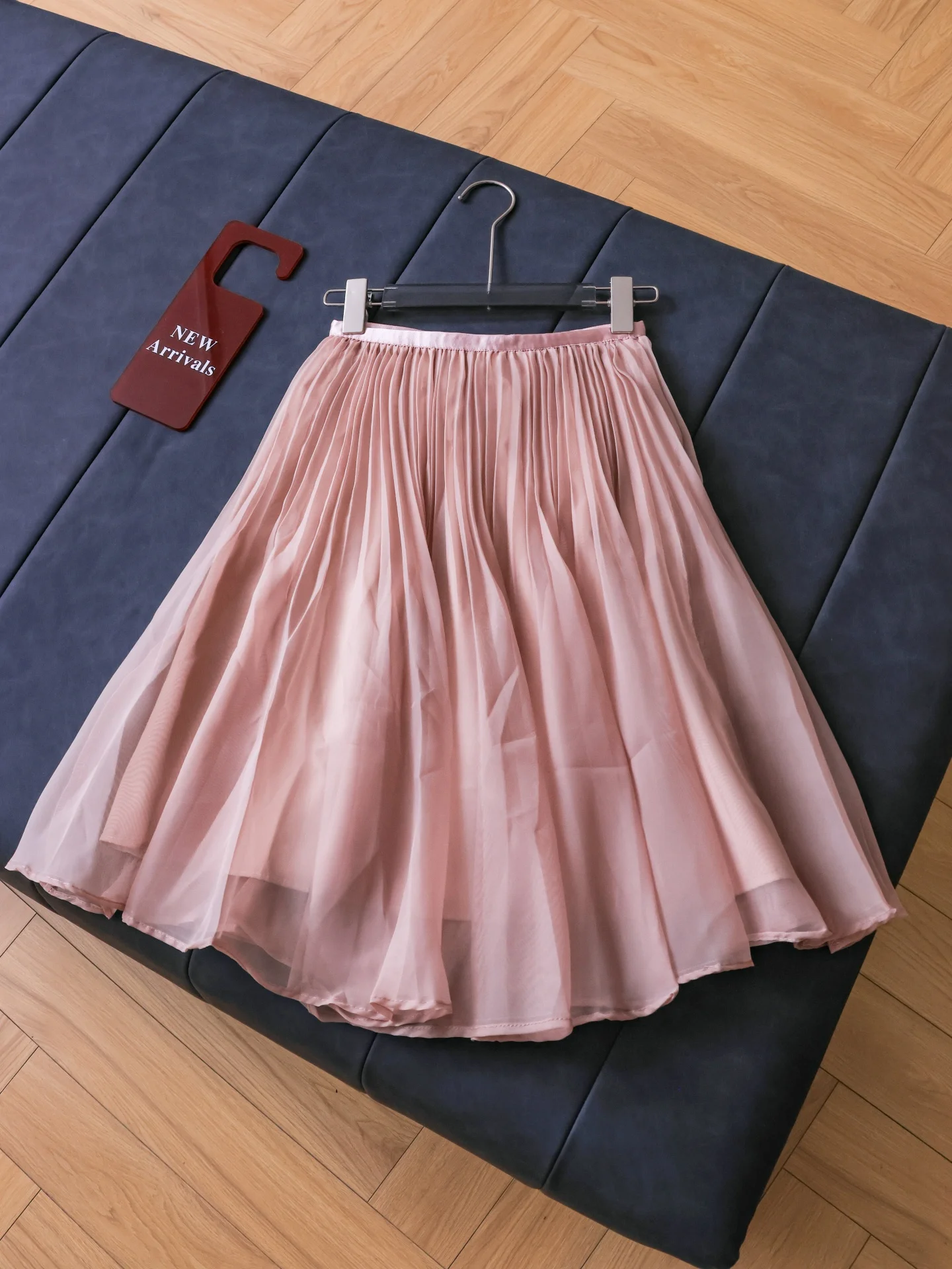 High Waist Pleated A-Line Skirt Pure Color Elastic Waist Ballet Style Puffy Half-length Women's Skirt Short Skirt
High Waist Pleated A-Line Skirt Pure Color Elastic Waist Ballet Style Puffy Half-length Women's Skirt Short Skirt