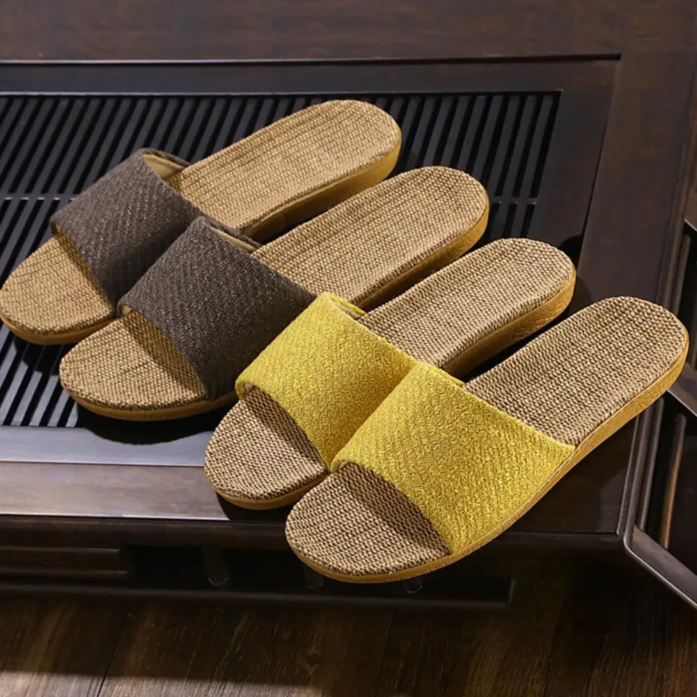 Indoor Slippers Lightweight House Shoes Summer Indoor Linen Slippers for Women Lightweight Non-slip House Shoes Fashion for Home
Indoor Slippers Lightweight House Shoes Summer Indoor Linen Slippers for Women Lightweight Non-slip House Shoes Fashion for Home