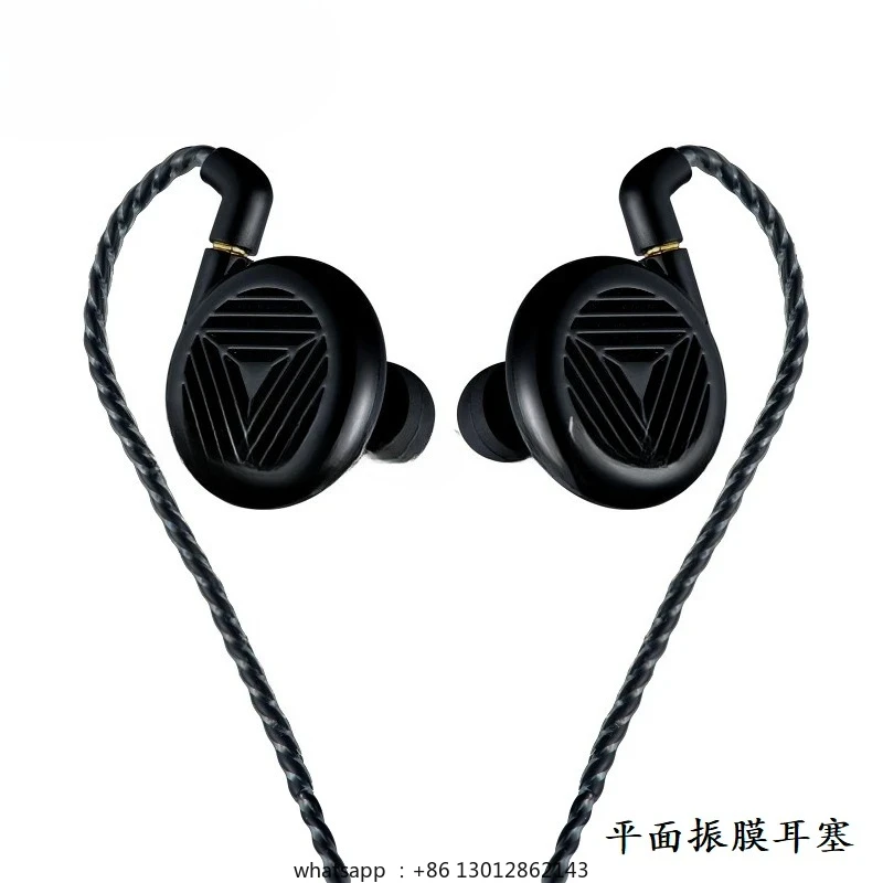 Gold flat diaphragm in ear earphones HIFI in ear flat earphones
Gold flat diaphragm in ear earphones HIFI in ear flat earphones