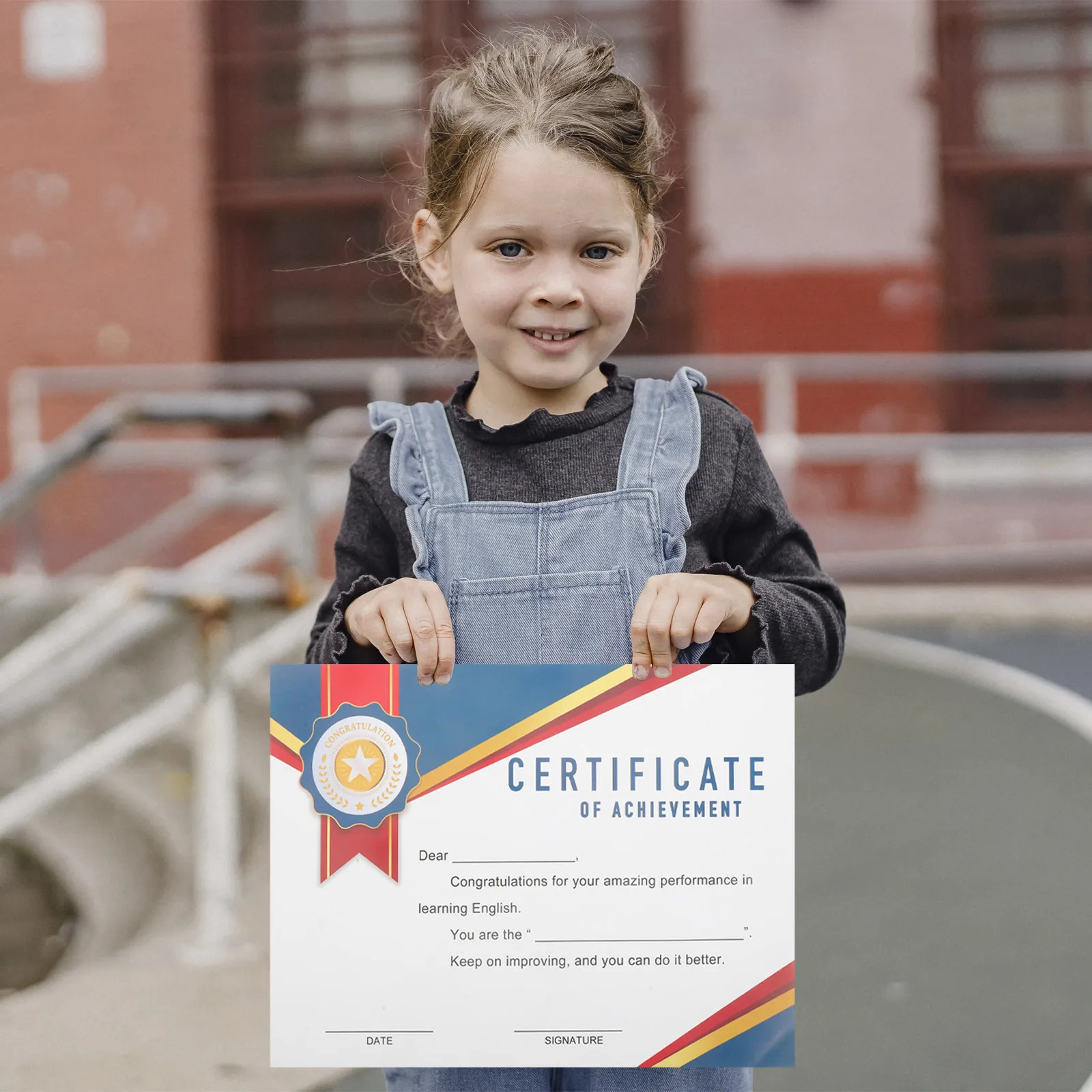 10 Sheets Award Certificates Students Colorful Printing Thickened Paper Student Recognition Graduation Completion English
10 Sheets Award Certificates Students Colorful Printing Thickened Paper Student Recognition Graduation Completion English