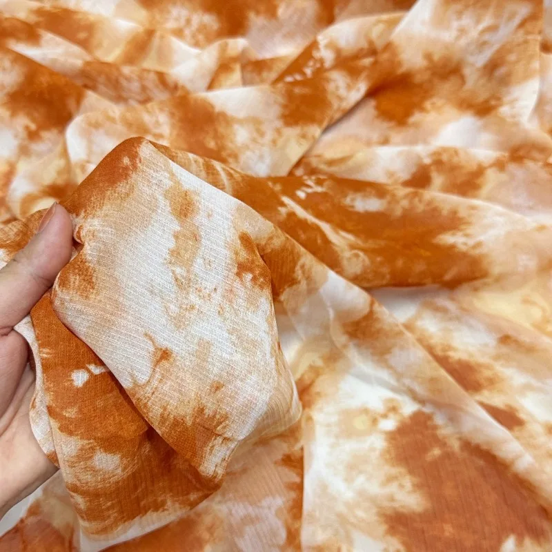 Luxury Sunset Ombre Printed Chiffon Fabric Soft Draping for Spring Summer Shirts Dresses and Skirts Clothing Sewing DIY Fabrics
Luxury Sunset Ombre Printed Chiffon Fabric Soft Draping for Spring Summer Shirts Dresses and Skirts Clothing Sewing DIY Fabrics