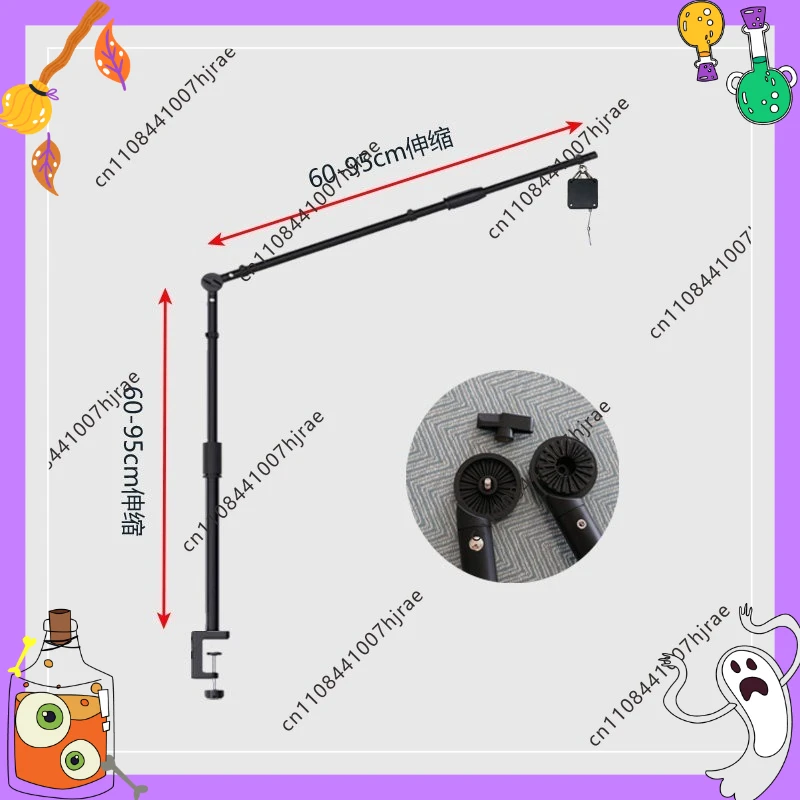Zero gravity VR headset weight loss bracket table clip telescopic hanger
Zero gravity VR headset weight loss bracket table clip telescopic hanger