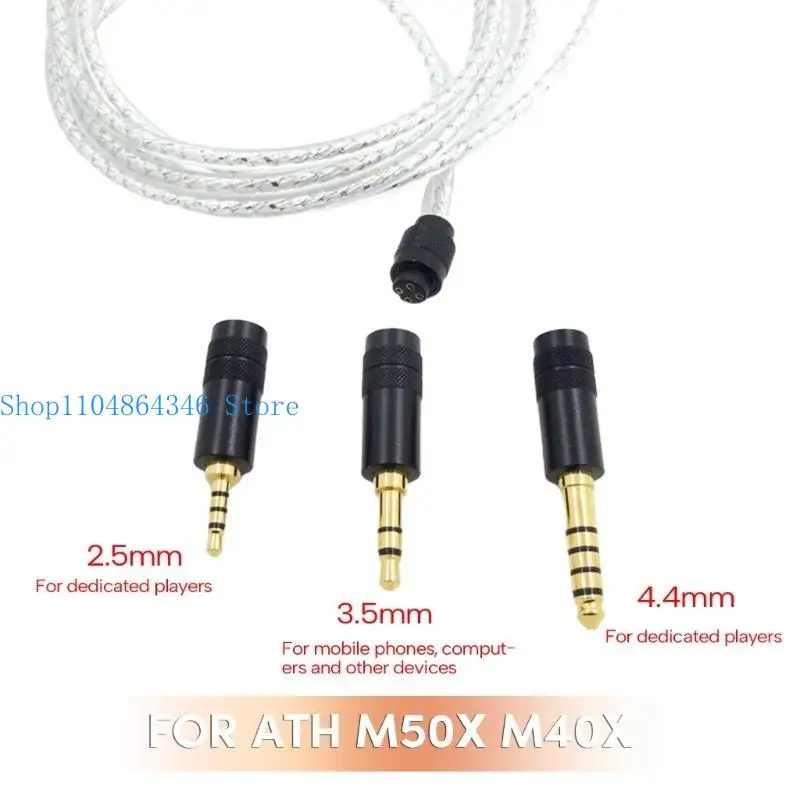 652F Original Sound with this Replacement Cable for Technica ATH-M50X M40X
652F Original Sound with this Replacement Cable for Technica ATH-M50X M40X