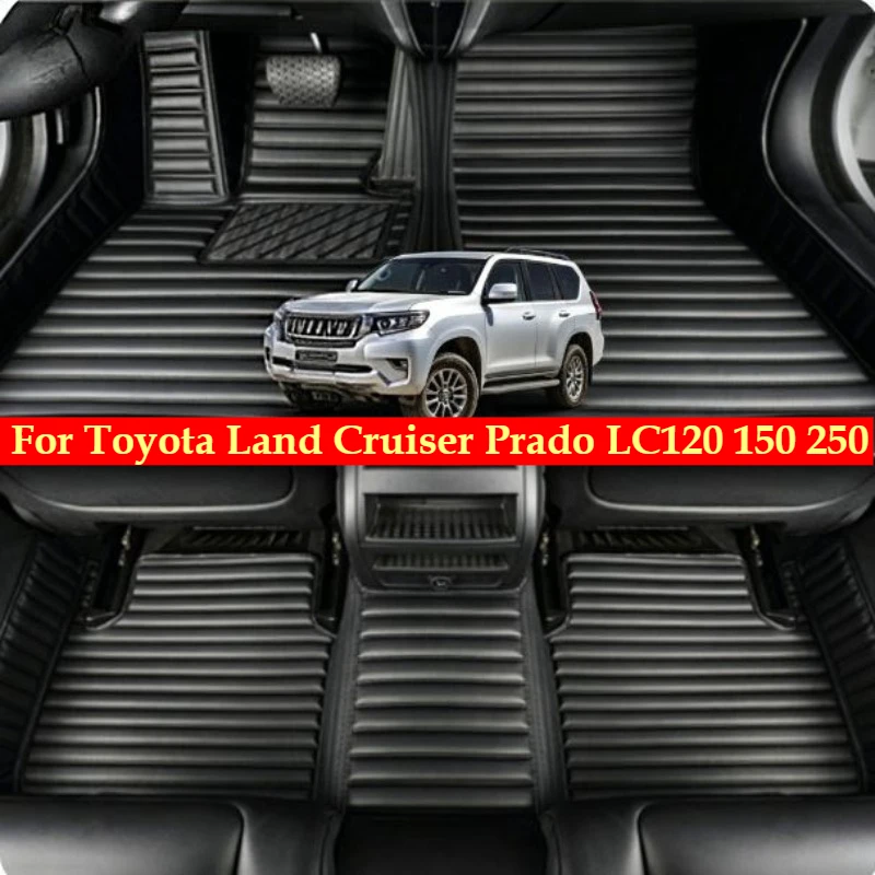 Custom Car Floor Mats for Toyota Land Cruiser Prado LC120 LC150 LC250 2006-2026 5/6/7Seat Accessories Auto leather Carpet Trunk
Custom Car Floor Mats for Toyota Land Cruiser Prado LC120 LC150 LC250 2006-2026 5/6/7Seat Accessories Auto leather Carpet Trunk