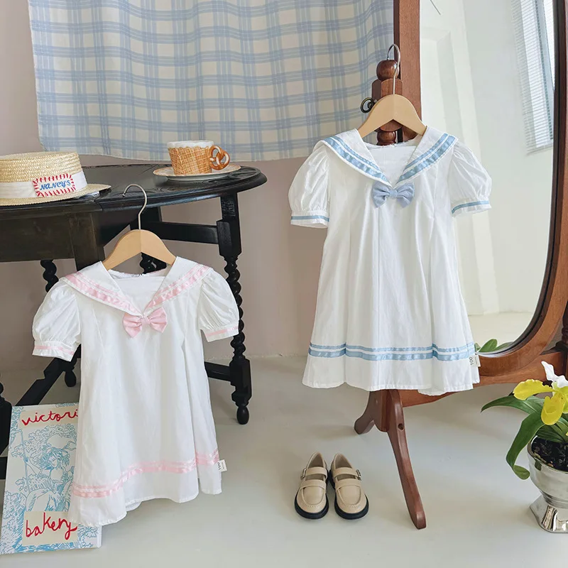 baby girl dresses 2025 summer college navy girls dress lapel short-sleeved dress baby girl skirt Children's clothing
baby girl dresses 2025 summer college navy girls dress lapel short-sleeved dress baby girl skirt Children's clothing