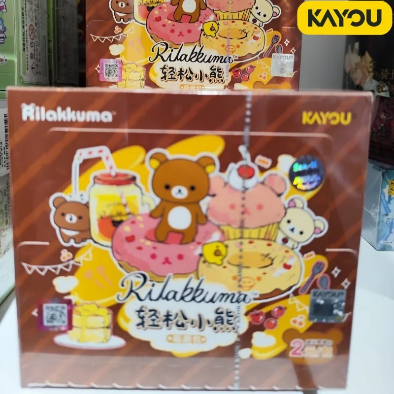 KAYOU Rilakkuma Collectible Cards Official Authentic Cute Pack 1st Ed 30 Packs Per Box 4 Pieces Per Pack GR Cards For Collectors
KAYOU Rilakkuma Collectible Cards Official Authentic Cute Pack 1st Ed 30 Packs Per Box 4 Pieces Per Pack GR Cards For Collectors