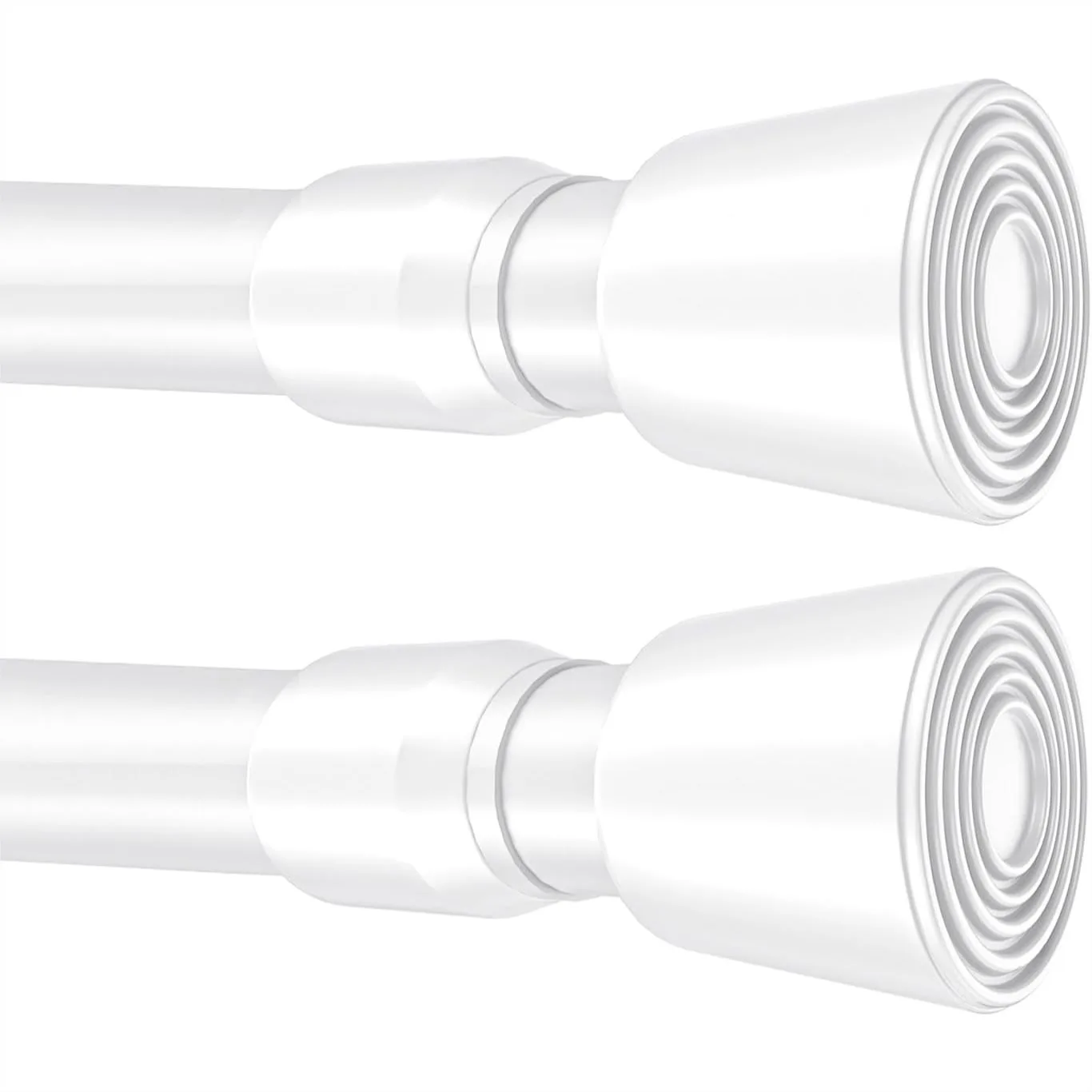 2 Pack White Tension Rods 41-75 Inch Adjustable Shower Curtain Rods Heavy Duty No Drilling Metal for Bathroom Window Bedroom
2 Pack White Tension Rods 41-75 Inch Adjustable Shower Curtain Rods Heavy Duty No Drilling Metal for Bathroom Window Bedroom