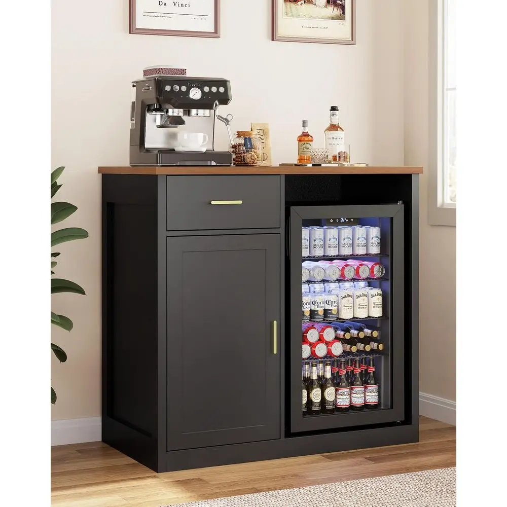 Black Built-in Ridge Wine & Liquor Cabinet with Storage for Home Bar, Living Room, or Dining Area
Black Built-in Ridge Wine & Liquor Cabinet with Storage for Home Bar, Living Room, or Dining Area