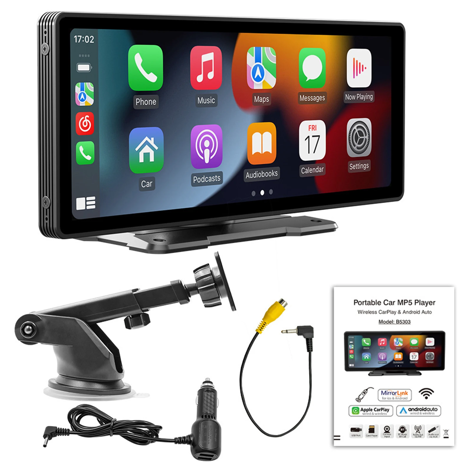 Navigation Maps Bluetooth Car Radio With Easy Installation Bracket UPGRADED BLUETOOTH AUDIO OUTPUT
Navigation Maps Bluetooth Car Radio With Easy Installation Bracket UPGRADED BLUETOOTH AUDIO OUTPUT