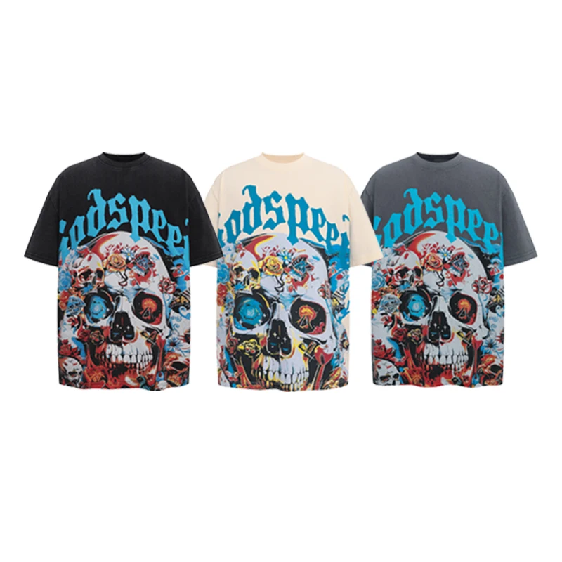 Y2k Men's Clothing Skulls Graphic T Shirts Oversized Short Sleeve Tee Cotton Street Wear Fashion New in Tops & Tees Graphic Tees
Y2k Men's Clothing Skulls Graphic T Shirts Oversized Short Sleeve Tee Cotton Street Wear Fashion New in Tops & Tees Graphic Tees