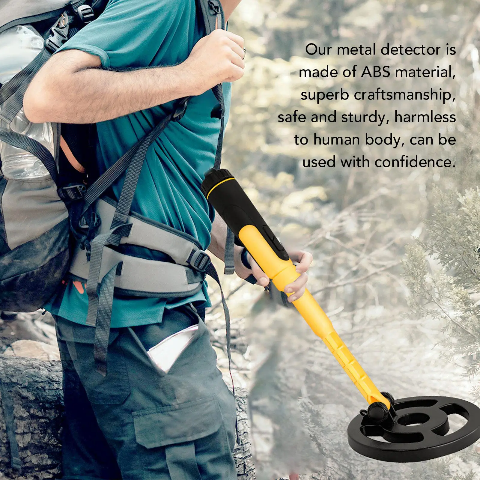 Handheld Metal Detector High Sensitivity Easy Control Rechargeable Battery Metal Scanning Finder Metal Scanning Finder
Handheld Metal Detector High Sensitivity Easy Control Rechargeable Battery Metal Scanning Finder Metal Scanning Finder