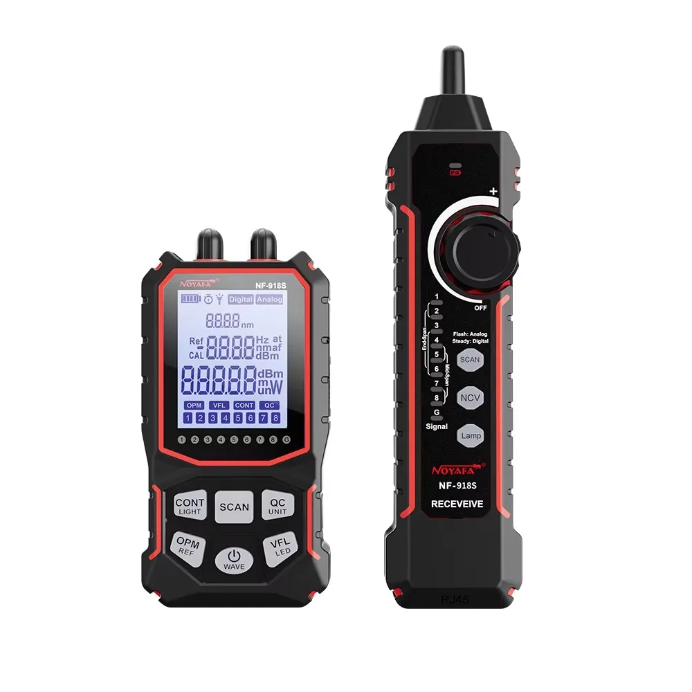 Factory Price NOYAFA NF-918S 2-in-1 Optical Network Tester
Factory Price NOYAFA NF-918S 2-in-1 Optical Network Tester