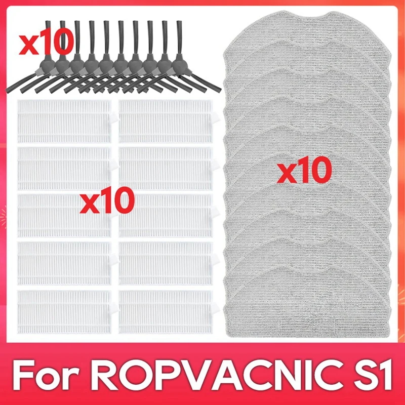 ABWM-для ROPVACNIC S1, боковая щетка, фильтр Hepa, тряпка для швабры, часть робота-пылесоса, запасные аксессуары, сменный комплект, удобный
ABWM-для ROPVACNIC S1, боковая щетка, фильтр Hepa, тряпка для швабры, часть робота-пылесоса, запасные аксессуары, сменный комплект, удобный