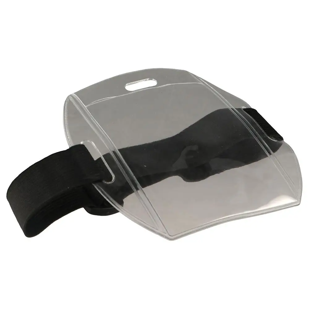 Plastic Arm Band ID Badge Holder Reflective Wristband Eco-friendly PVC ID Card Holder Elastic Convenient Card Cover Women
Plastic Arm Band ID Badge Holder Reflective Wristband Eco-friendly PVC ID Card Holder Elastic Convenient Card Cover Women