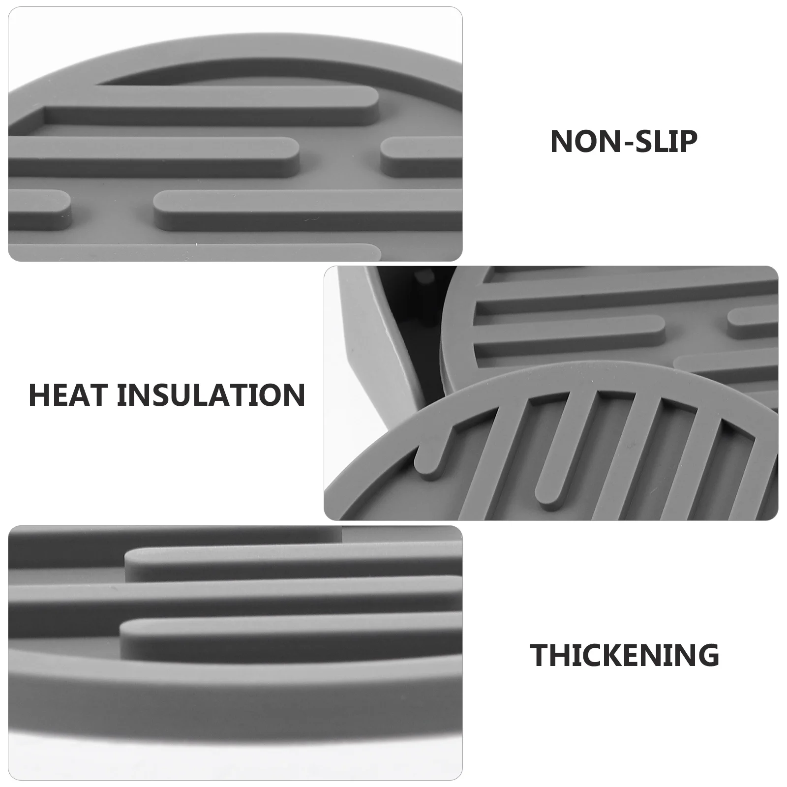 1Set Silicone Cup Mats Thickened Supple Heat-Resistant Round Coasters Non-Skid Household Tea Cup Pads Silica Gel Coasters
1Set Silicone Cup Mats Thickened Supple Heat-Resistant Round Coasters Non-Skid Household Tea Cup Pads Silica Gel Coasters