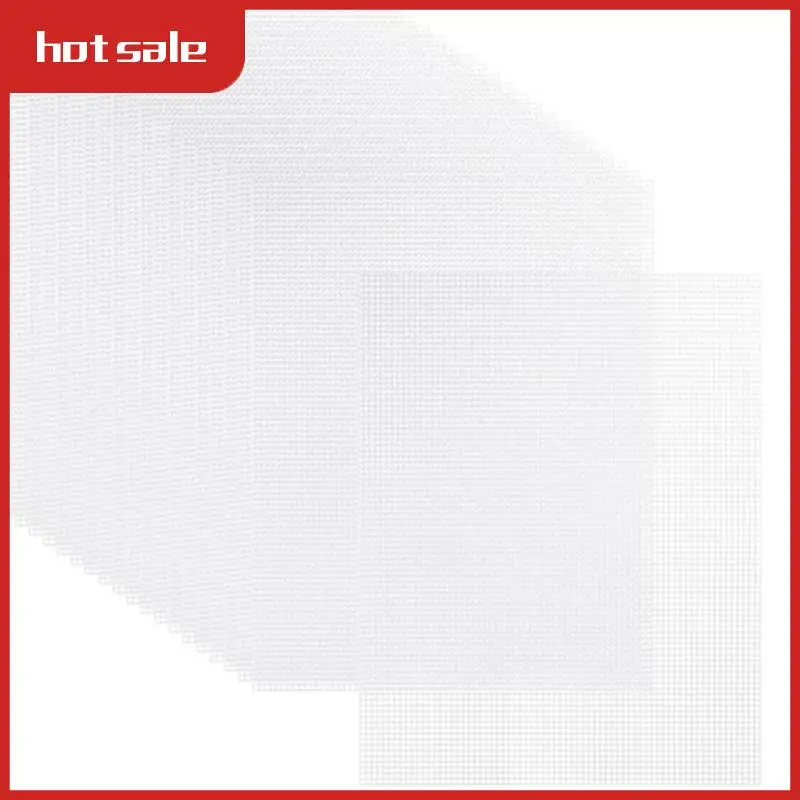 20 Sheets Plastic Canvas, 13X10.2Inch 7CT Transparent Plastic Mesh Canvas Sheets For Embroidery Cross Stitch Mesh Sheets Durable
20 Sheets Plastic Canvas, 13X10.2Inch 7CT Transparent Plastic Mesh Canvas Sheets For Embroidery Cross Stitch Mesh Sheets Durable