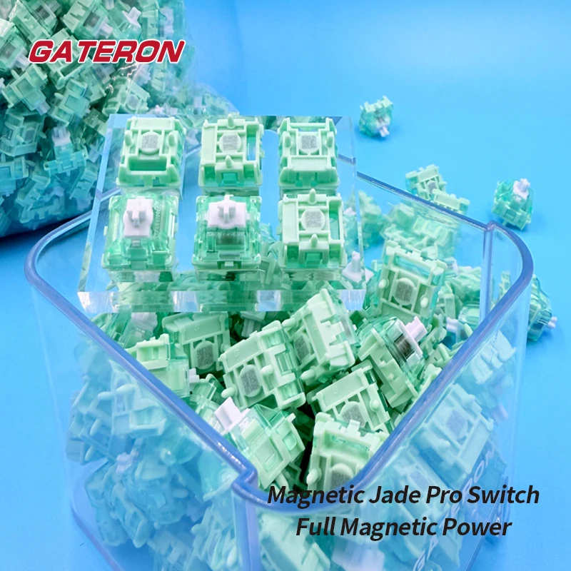 Gateron Magnetic Jade Switch PRO High Precision Adjustable Keystroke HIFI Mahjong Player Customized Mechanical Keyboard Switch 
Gateron Magnetic Jade Switch PRO High Precision Adjustable Keystroke HIFI Mahjong Player Customized Mechanical Keyboard Switch