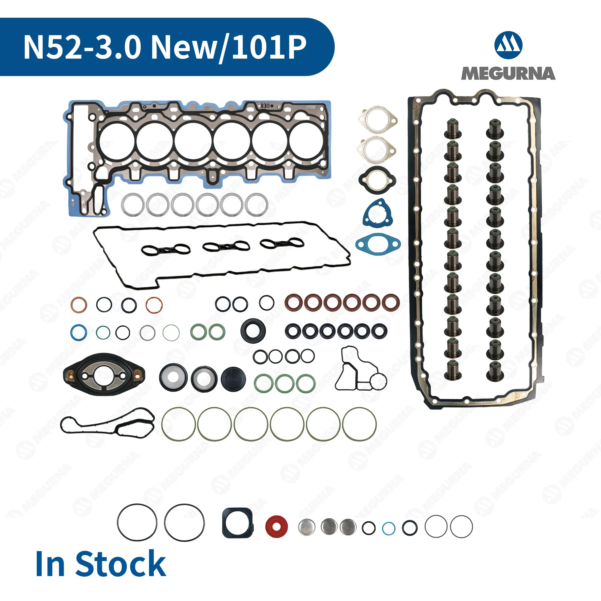 Engine Rebuild Overhaul Kit Full Cylinder Head Gasket Seal Set for New BMW N52 3.0 L 130i E90 330i 530i 630i 730Li X1 X3 X5 Z4
Engine Rebuild Overhaul Kit Full Cylinder Head Gasket Seal Set for New BMW N52 3.0 L 130i E90 330i 530i 630i 730Li X1 X3 X5 Z4