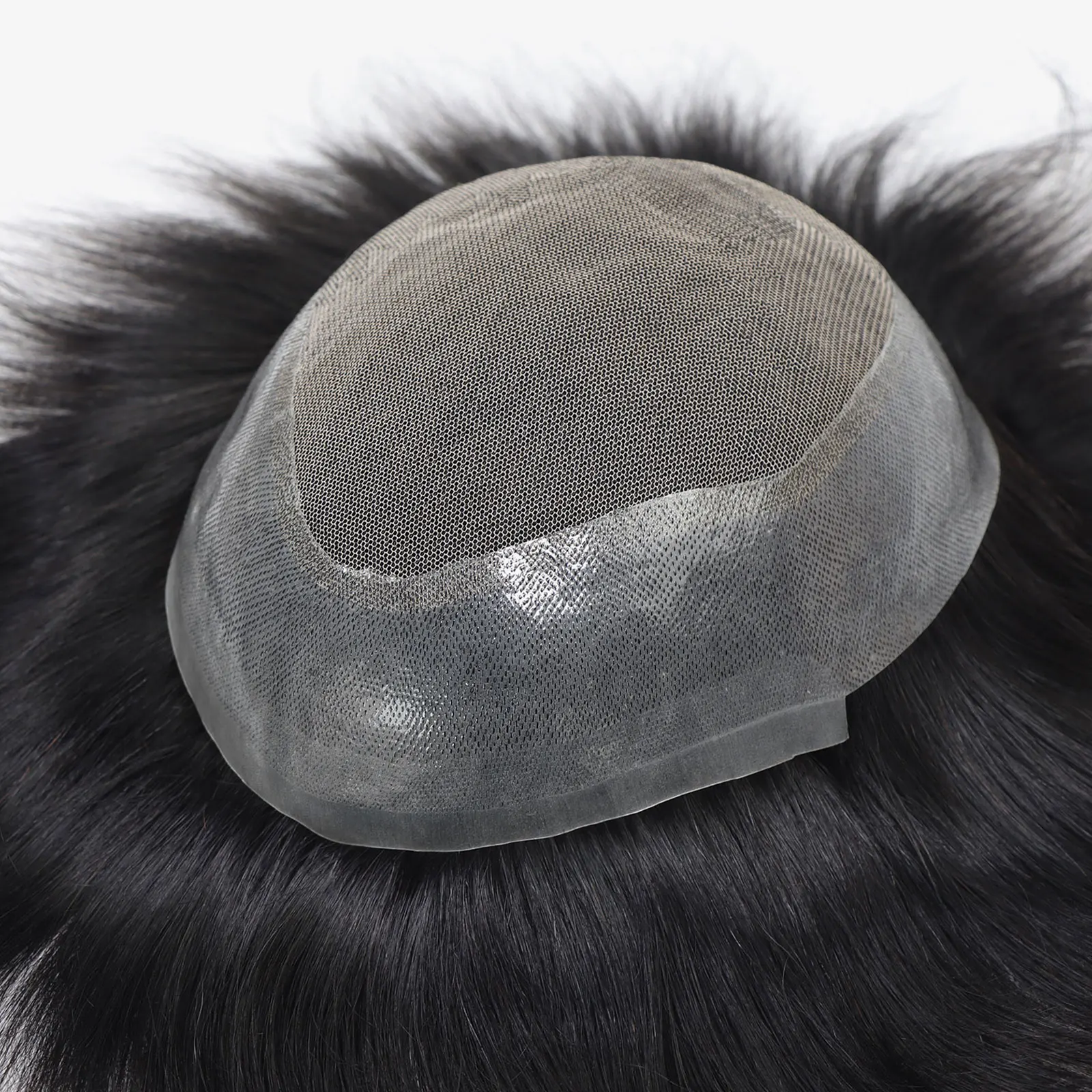 #1B Australia Base Toupee For Men Breathable Lace With PU Men's Wig Human Hair Men's Capillary Prothesis Hair Unit Replacement
#1B Australia Base Toupee For Men Breathable Lace With PU Men's Wig Human Hair Men's Capillary Prothesis Hair Unit Replacement